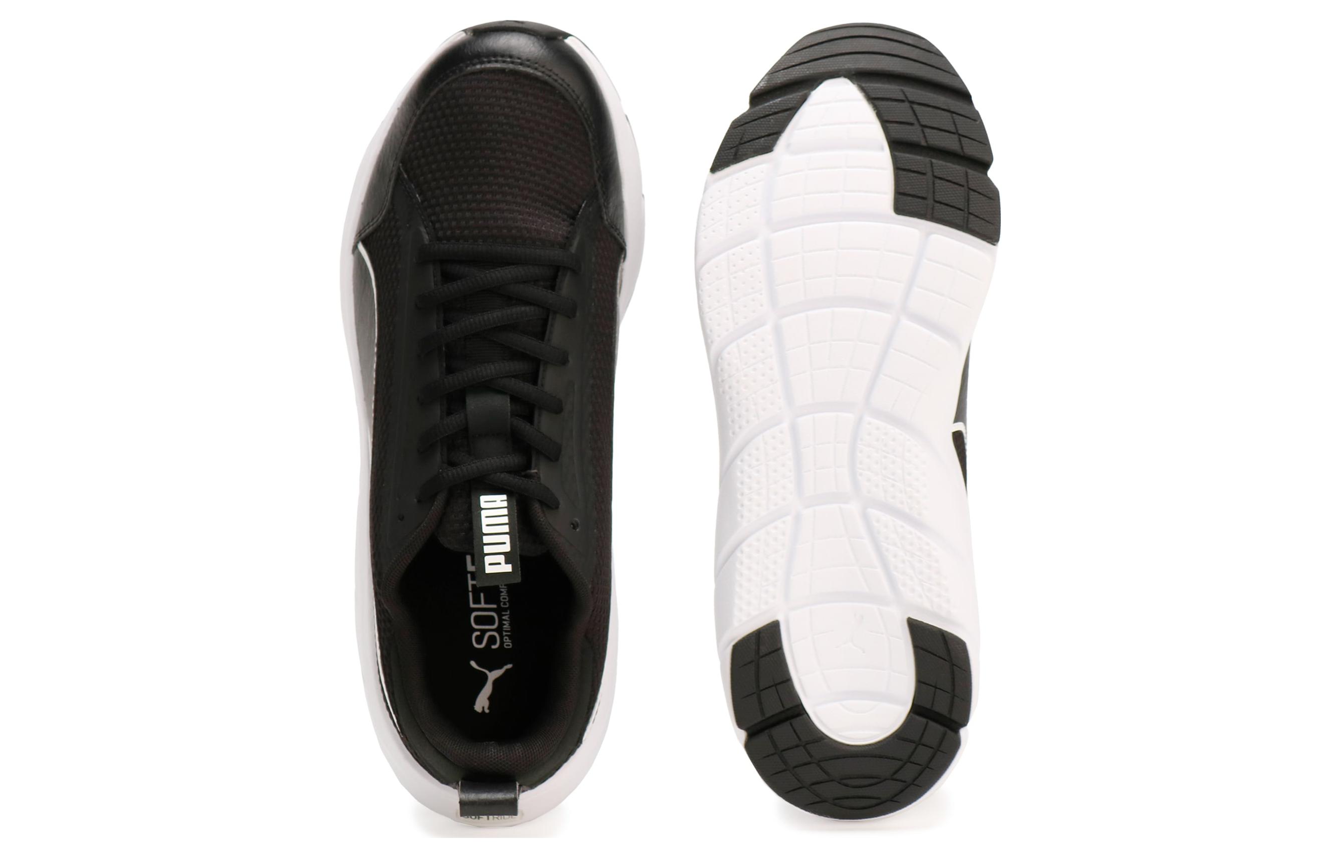 Puma Softride Flex Lace Wide 'Black White' 圖 5