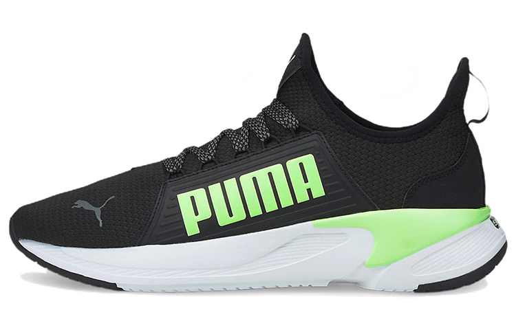 Puma Softride Premier Slip-On 'Black Green' 376540-04