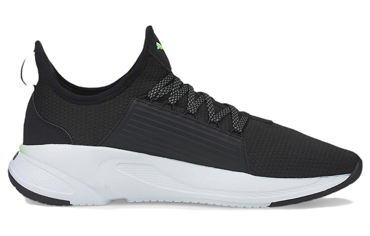 Order Puma Softride Premier Slip-On 'Black Green' 376540-04