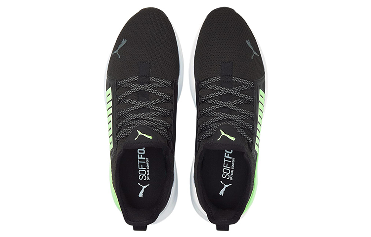 Lookbook Puma Softride Premier Slip-On 'Black Green' 376540-04