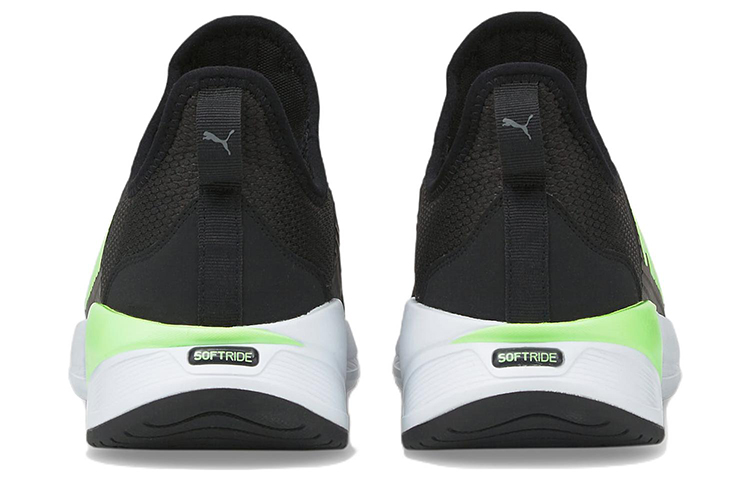 Shop Puma Softride Premier Slip-On 'Black Green' 376540-04