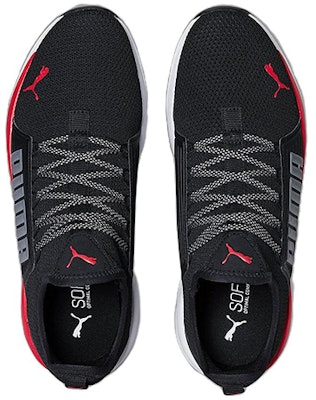 Puma Softride Premier Slip-On 'Black High Risk Red' 376540-05 Lookbook Puma Softride Premier Slip-On 'Black High Risk Red' 376540-05