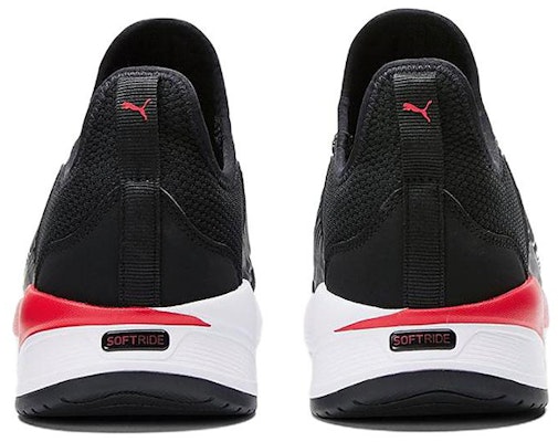 Puma Softride Premier Slip-On 'Black High Risk Red' 376540-05 Shop Puma Softride Premier Slip-On 'Black High Risk Red' 376540-05