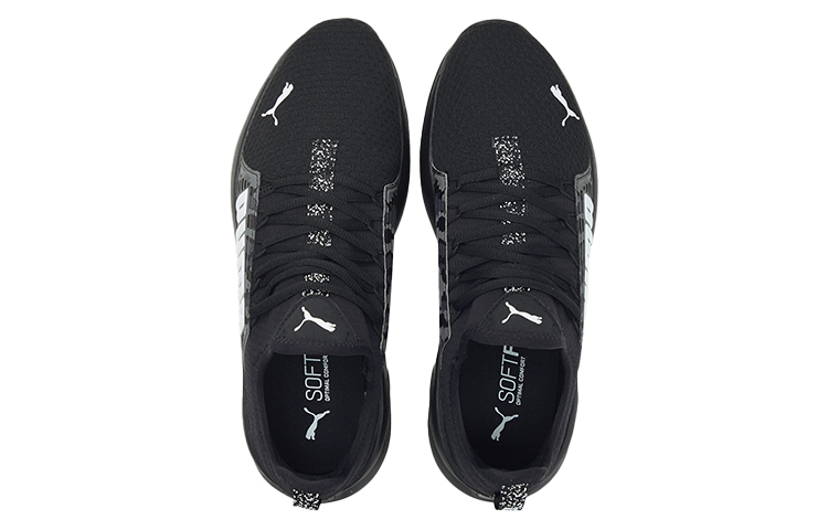 Lookbook Puma Softride Premier Slip-On 'Black Running Shoes' 376661-01