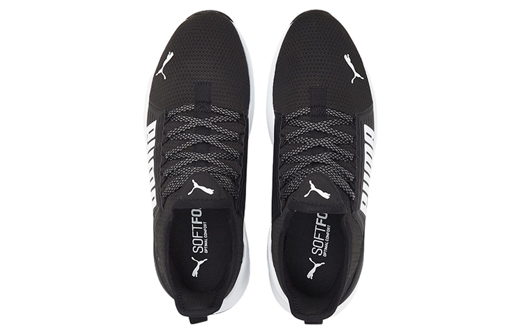Lookbook Puma Softride Premier Slip-On 'Hitam Putih' 376540-01