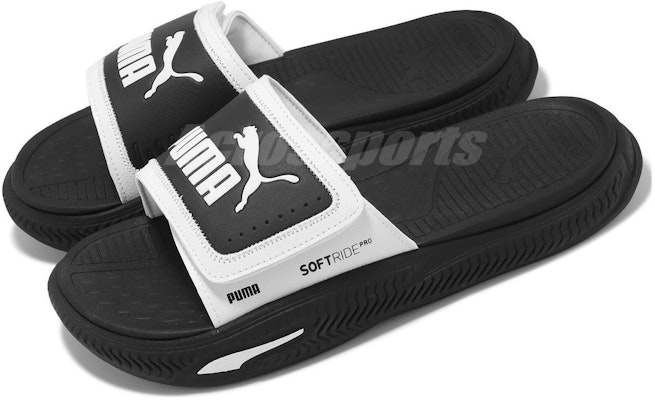 Puma Softride Pro 24 V Slide 'White Black' 395431-02 Shop Puma Softride Pro 24 V Slide 'White Black' 395431-02