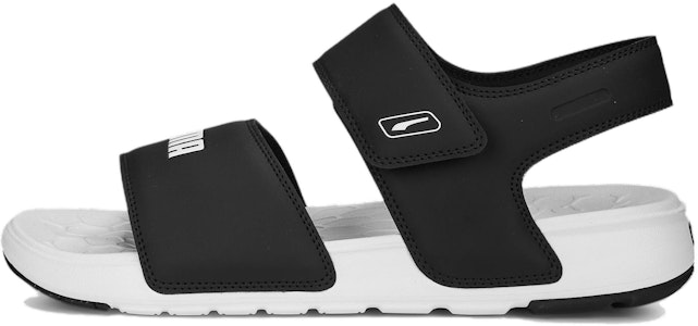 PUMA Softride Pure 防滑耐磨 運動涼鞋 男女同款 黑白 Buy PUMA Softride Pure 防滑耐磨 運動涼鞋 男女同款 黑白