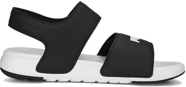 PUMA Softride Pure 防滑耐磨 運動涼鞋 男女同款 黑白 Order PUMA Softride Pure 防滑耐磨 運動涼鞋 男女同款 黑白