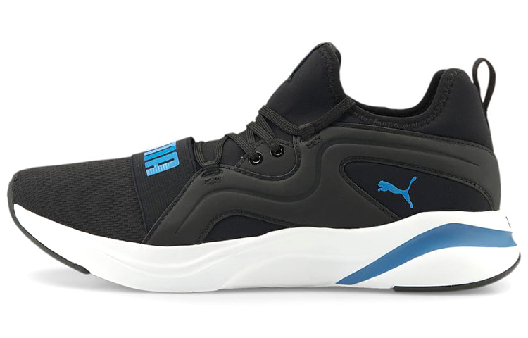 Puma Softride Rift Breeze Low-Top Black/Blue/White 195067-08