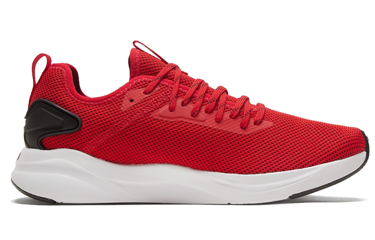 Order Puma Softride Rift Knit Rot/Schwarz/Weiß Low Sneaker 194068-02