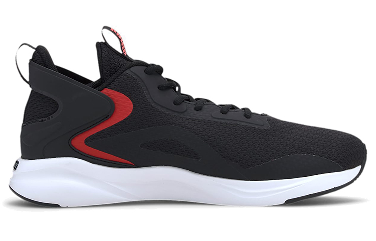 Order Puma Softride Rift Tech ''Noir Rouge High Risk'' 193737-01