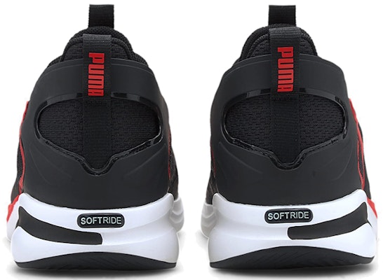 Puma Softride Rift Tech 'Black High Risk Red' 193737-01 Shop Puma Softride Rift Tech 'Black High Risk Red' 193737-01