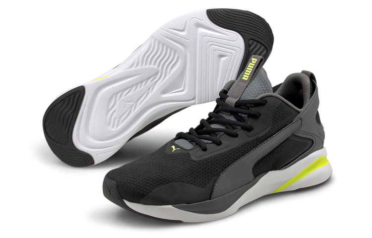 Shop Puma SoftRide Rift Tech 'Kelabu Gelap' 194381-02