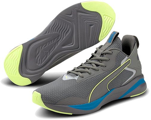 Puma Softride Rift Tech Low-top Running Shoes Grey/Yellow/Blue 193737-04 Purchase Puma Softride Rift Tech Low-top Running Shoes Grey/Yellow/Blue 193737-04