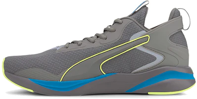 Puma Softride Rift Tech Low-top Running Shoes Grey/Yellow/Blue 193737-04 Puma Softride Rift Tech Low-top Running Shoes Grey/Yellow/Blue 193737-04