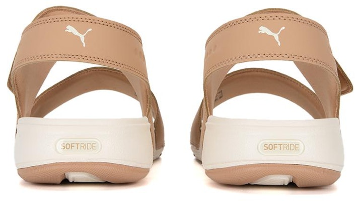 PUMA Softride Sandal Pure 防滑舒適 運動涼鞋 男女同款 卡其色 Shop PUMA Softride Sandal Pure 防滑舒適 運動涼鞋 男女同款 卡其色