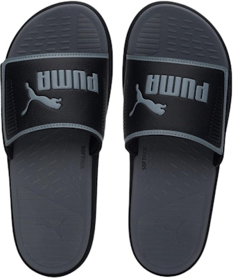 푸마 소프트라이드 슬라이드 블랙/그레이 (Puma Softride Slide 블랙/그레이 is shorter if allowed) 382111-03 Lookbook 푸마 소프트라이드 슬라이드 블랙/그레이 (Puma Softride Slide 블랙/그레이 is shorter if allowed) 382111-03