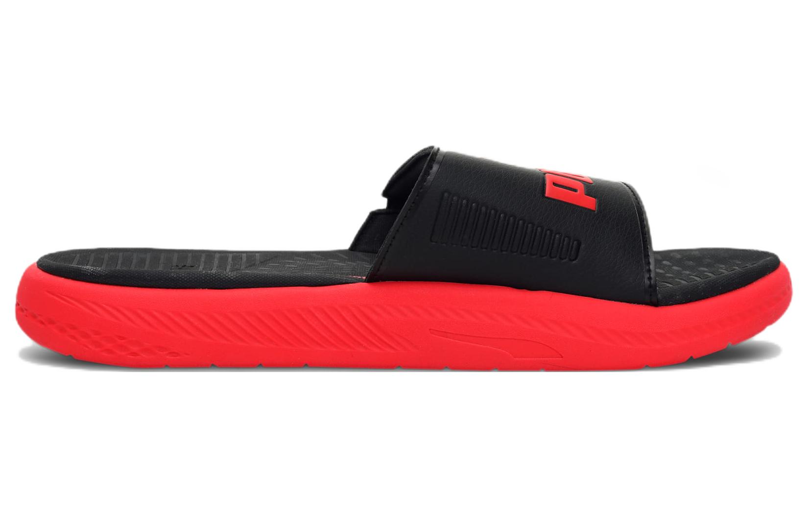Order Puma Softride Slide ''Noir Rouge Risqué'' 382111-09