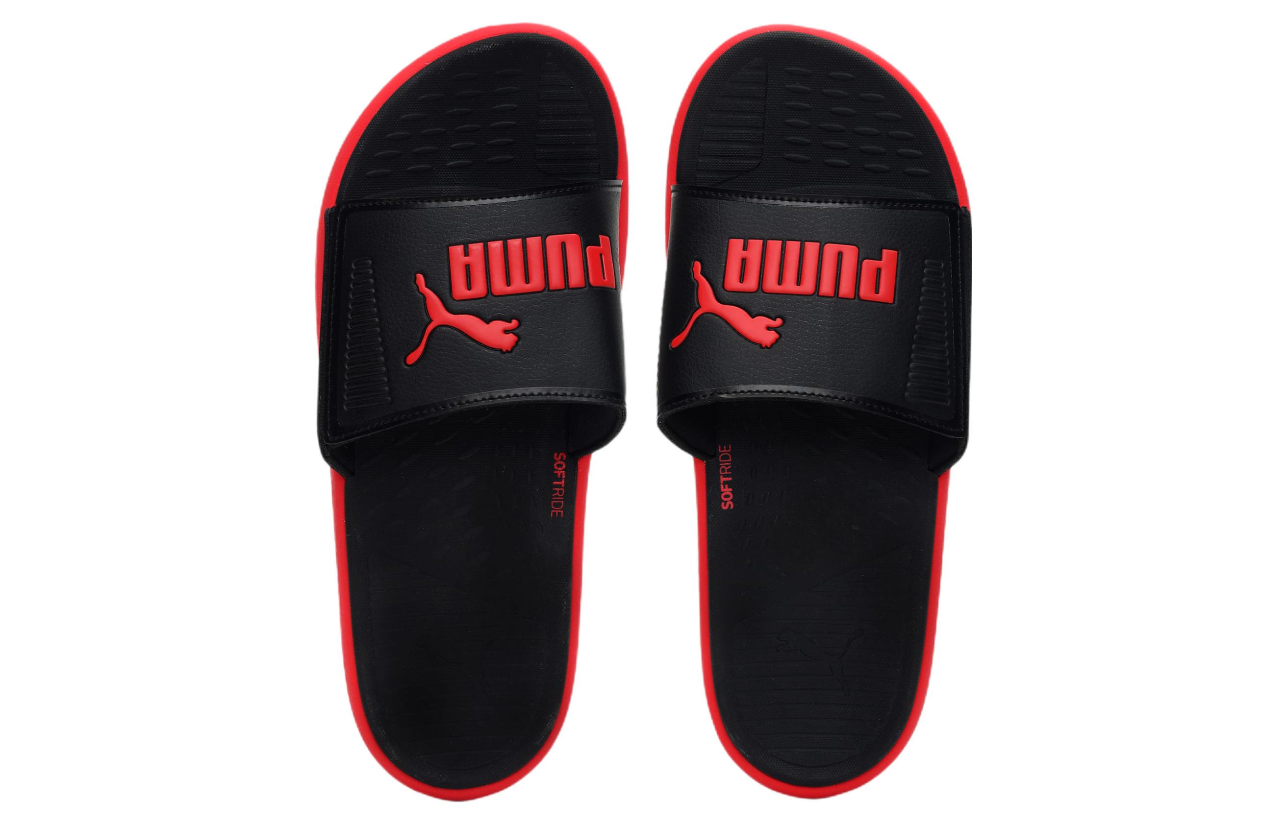Lookbook Puma Softride Slide ''Noir Rouge Risqué'' 382111-09