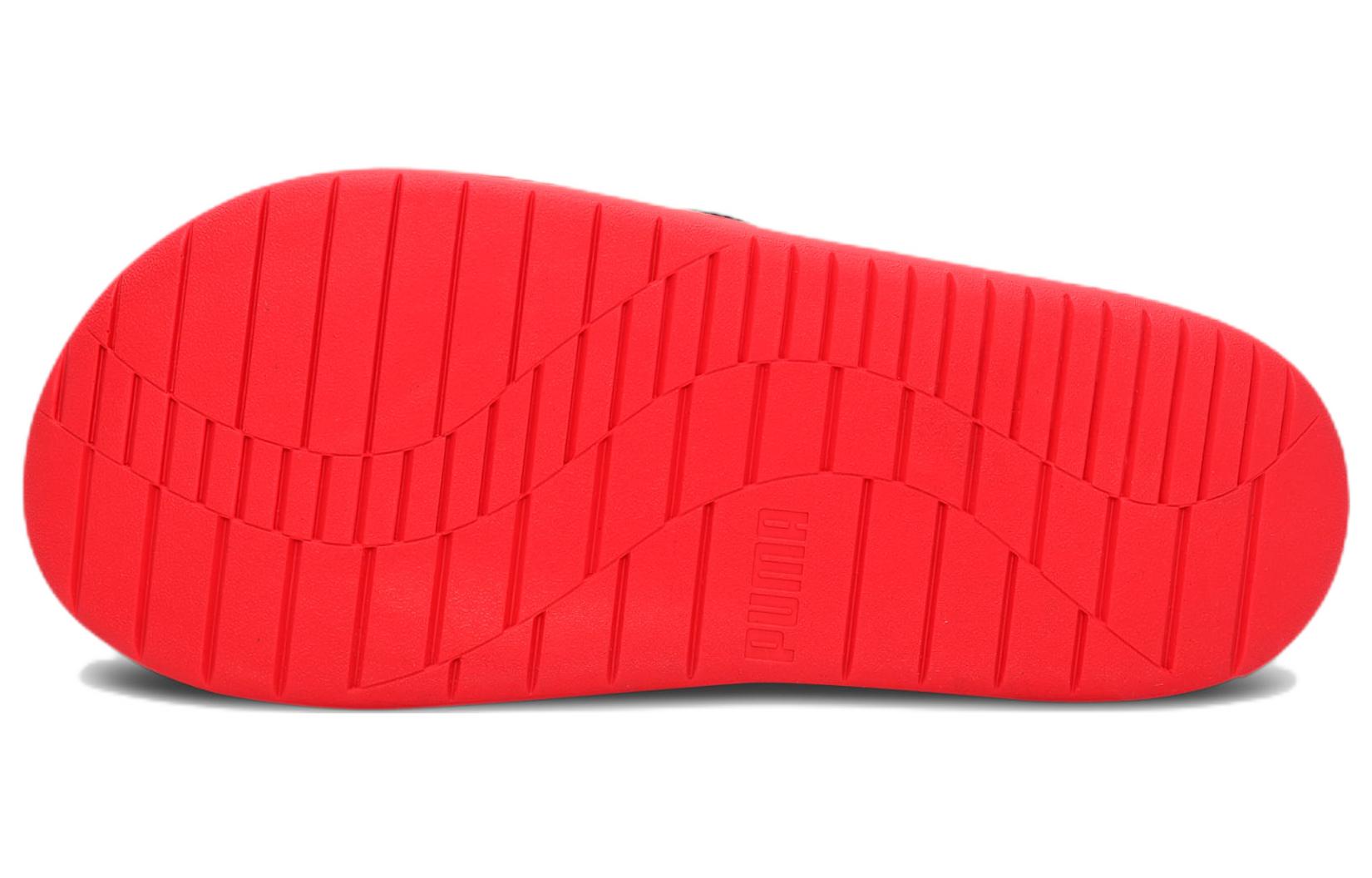 Purchase Puma Softride Slide ''Noir Rouge Risqué'' 382111-09