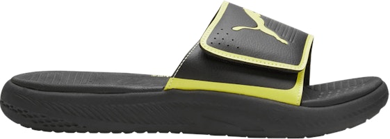Puma Softride Slide 'Black Lemon Sherbert' 382112-07 Puma Softride Slide 'Black Lemon Sherbert' 382112-07