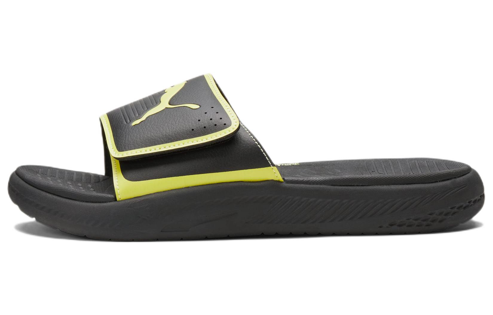 Puma Softride Slide 'Black Lemon Sherbert' 382112-07