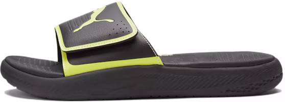 Puma Softride Slide 'Black Lemon Sherbert' 382112-07 Puma Softride Slide 'Black Lemon Sherbert' 382112-07
