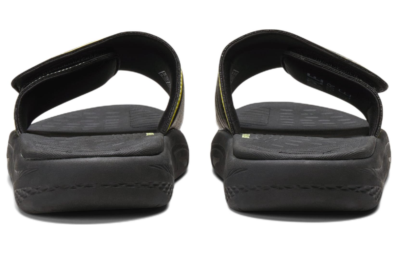 Shop Puma Softride Slide ''Noir Citron Sorbet'' 382112-07