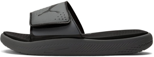 Puma Softride Slide 'Black Steel Grey' 382112-02 Puma Softride Slide 'Black Steel Grey' 382112-02