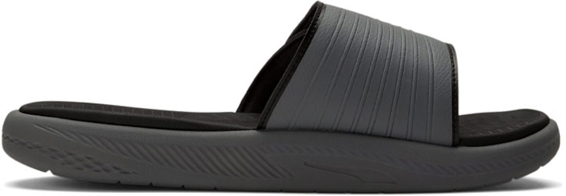 푸마 소프트라이드 슬라이드 '블랙 스틸 그레이' (Puma Softride Slide '블랙 스틸 그레이') 382112-02 Order 푸마 소프트라이드 슬라이드 '블랙 스틸 그레이' (Puma Softride Slide '블랙 스틸 그레이') 382112-02
