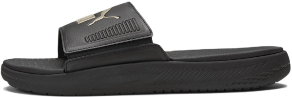 Puma Softride Slide 'Black Team Gold' 382111-12 Puma Softride Slide 'Black Team Gold' 382111-12