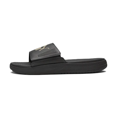 Puma Softride Slide 'Black Team Gold'