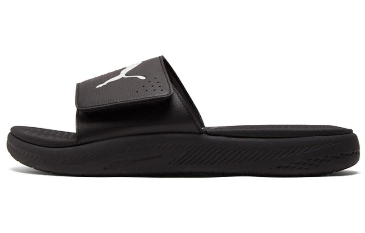 Puma Softride Slide 'Black White'