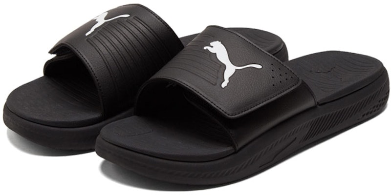 Puma Softride 拖鞋‘黑白’ 382112-01 Lookbook Puma Softride 拖鞋‘黑白’ 382112-01