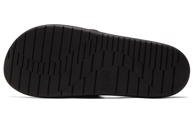Sizing Puma Softride 拖鞋 '黑白' 382112-01