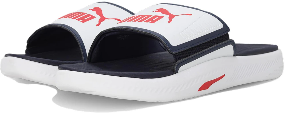 Puma Softride Slide ''Bleu Blanc Rouge'' 382111-18 Shop Puma Softride Slide ''Bleu Blanc Rouge'' 382111-18