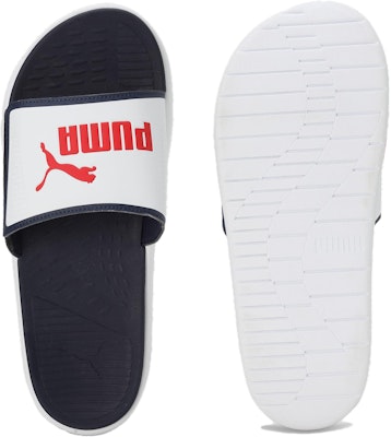 푸마 소프트라이드 슬라이드 (블루/화이트/레드) 382111-18 Purchase 푸마 소프트라이드 슬라이드 (블루/화이트/레드) 382111-18