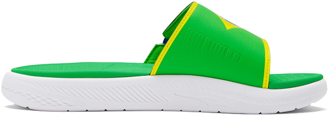 푸마 소프트라이드 슬라이드 '브라질' (Puma Softride Slide 'Brazil') 384454-01 Order 푸마 소프트라이드 슬라이드 '브라질' (Puma Softride Slide 'Brazil') 384454-01