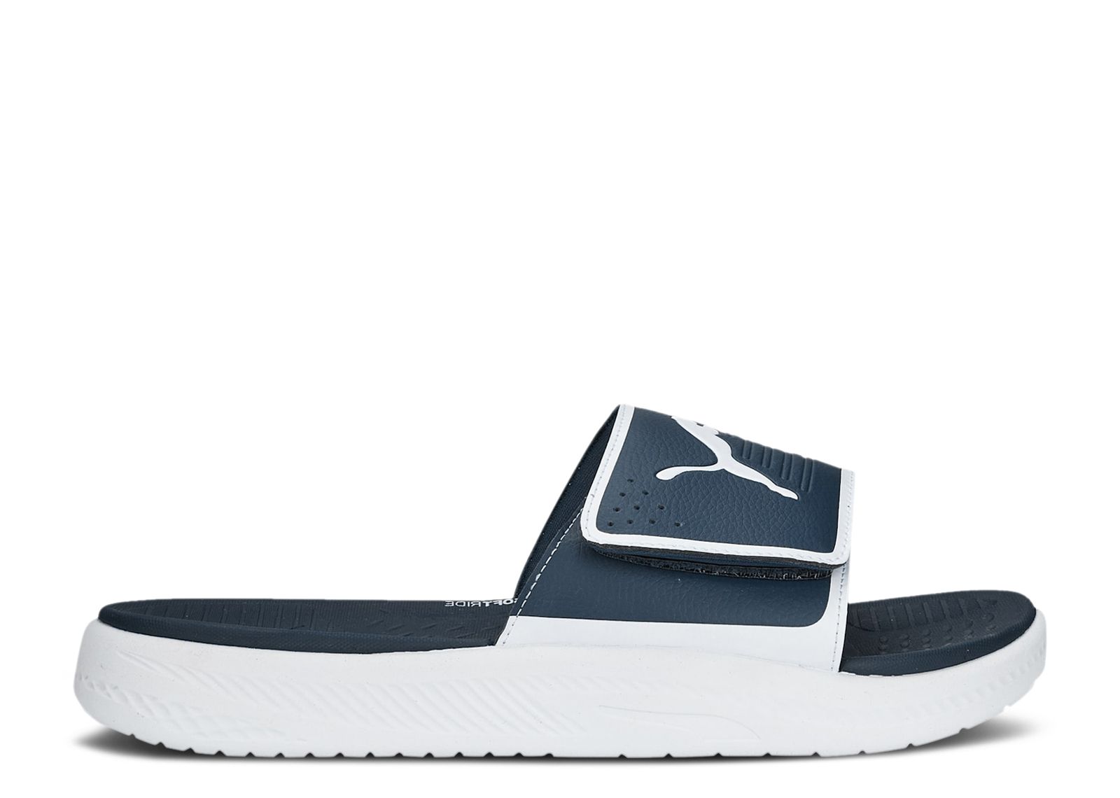 Puma Softride Slide 'Dark Night White' 382112-10
