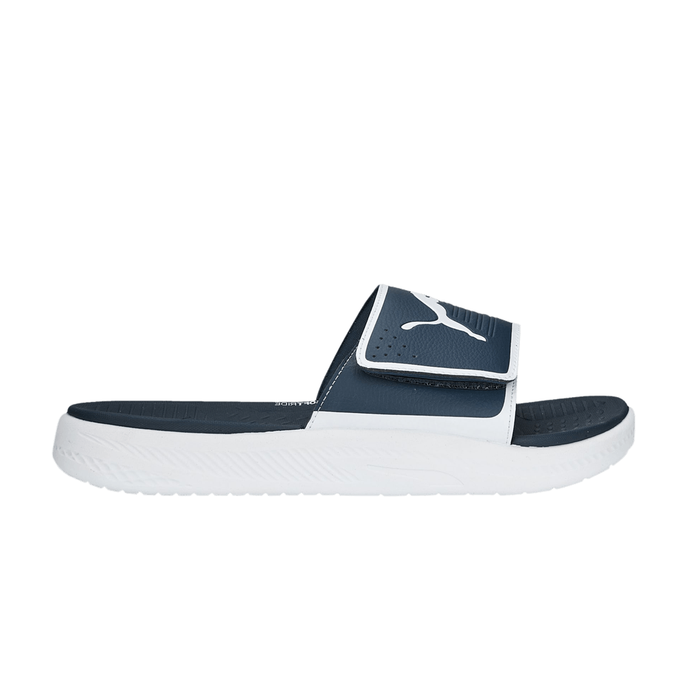 Puma Softride Slide &#x27;Dark Night White&#x27; 382112-10