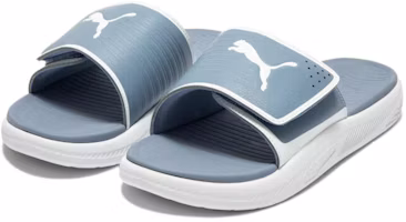Lookbook Puma Softride 拖鞋「過濾灰白」382112-11