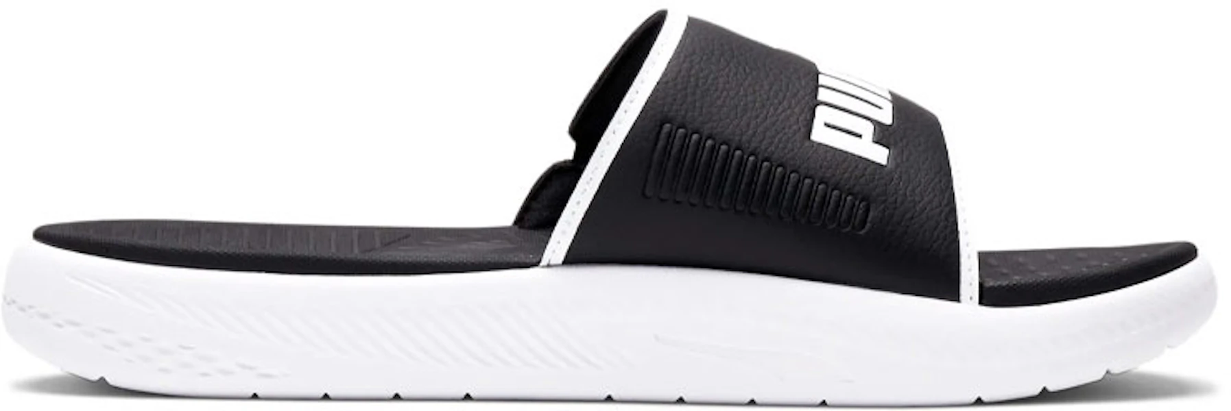 Puma Softride Badeschlappen ''Weiß Schwarz'' 382111-01 Lookbook Puma Softride Badeschlappen ''Weiß Schwarz'' 382111-01
