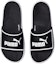 Lookbook 푸마 소프트라이드 슬라이드 '화이트 블랙' 382111-01