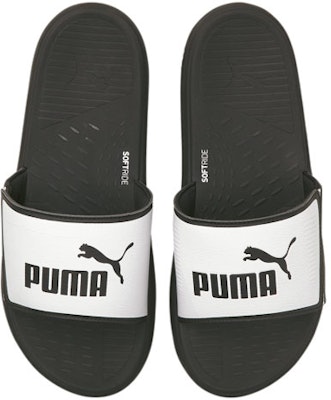 푸마 소프트라이드 슬라이드 '화이트 블랙' 382111-05 Shop 푸마 소프트라이드 슬라이드 '화이트 블랙' 382111-05