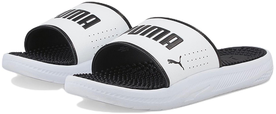 푸마 소프트라이드 슬라이드 (흰/검) 383062-02 Lookbook 푸마 소프트라이드 슬라이드 (흰/검) 383062-02