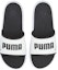 Shop 푸마 소프트라이드 슬라이드 (흰/검) 383062-02