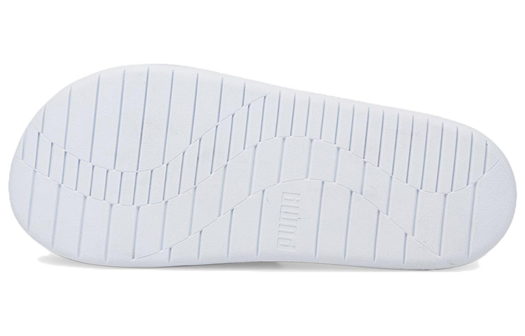 Details for Puma Softride Badesandale ''Weiß Schwarz'' 383062-02