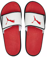 Shop Puma Softride 拖鞋 '白 黑 紅' 382112-08
