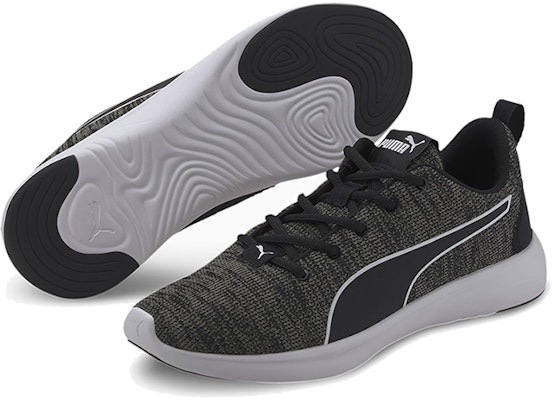 Puma Softrider Vital Clean Hitam/Putih/Kelabu Kasut Rendah Sneakers 194070-01 Lookbook Puma Softrider Vital Clean Hitam/Putih/Kelabu Kasut Rendah Sneakers 194070-01