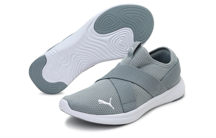 Lookbook 彪馬 Softride Vital Strap 耐磨防滑 低帮运动鞋 灰色